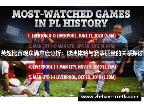 英超比赛观众满意度分析：球迷体验与赛事质量的关系探讨